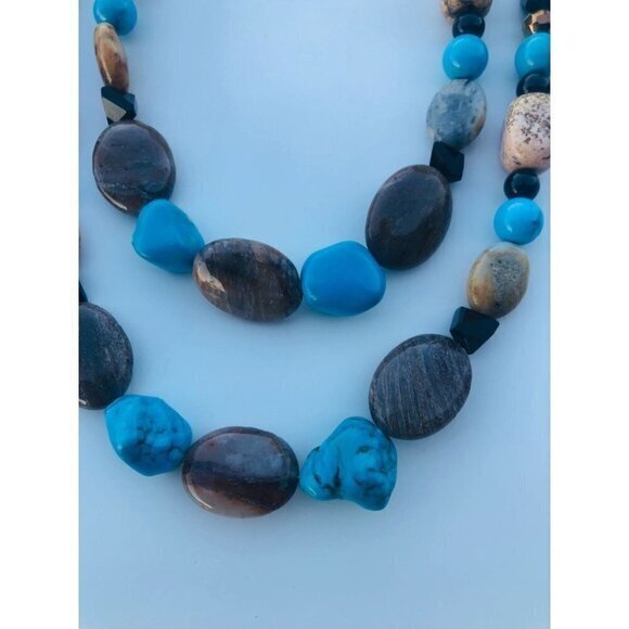 Multicolor Necklace & Earrings. 18‎ In - Picture 8 of 8